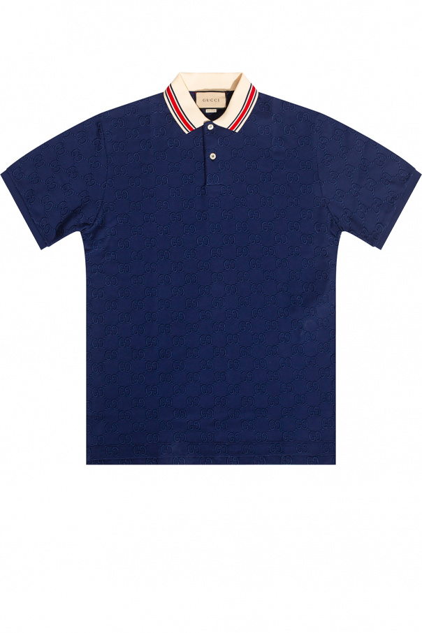 Gucci shop navy polo